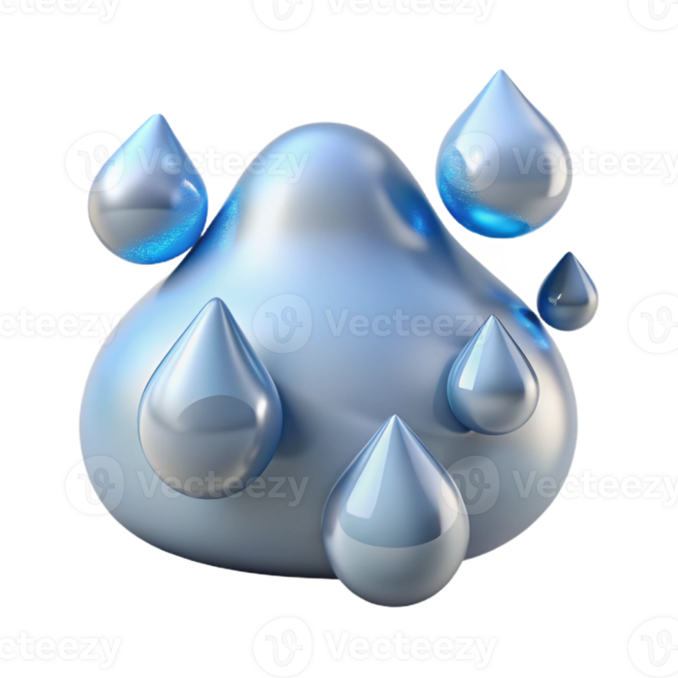 elegant contemporary Water Texture Rain Drops Transparent for Weather Projects professional png