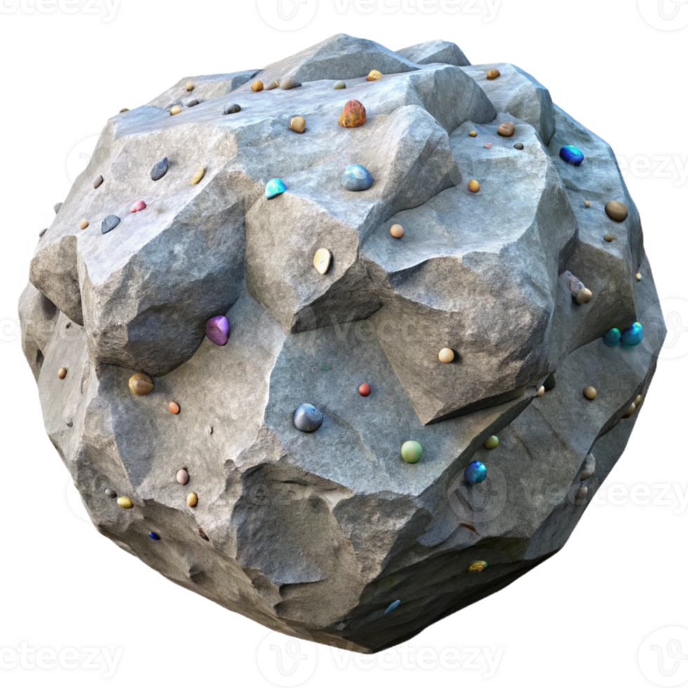 impressive contemporary Weathered Stone Texture Eroded Surface Transparent for Geological Designs detailed png
