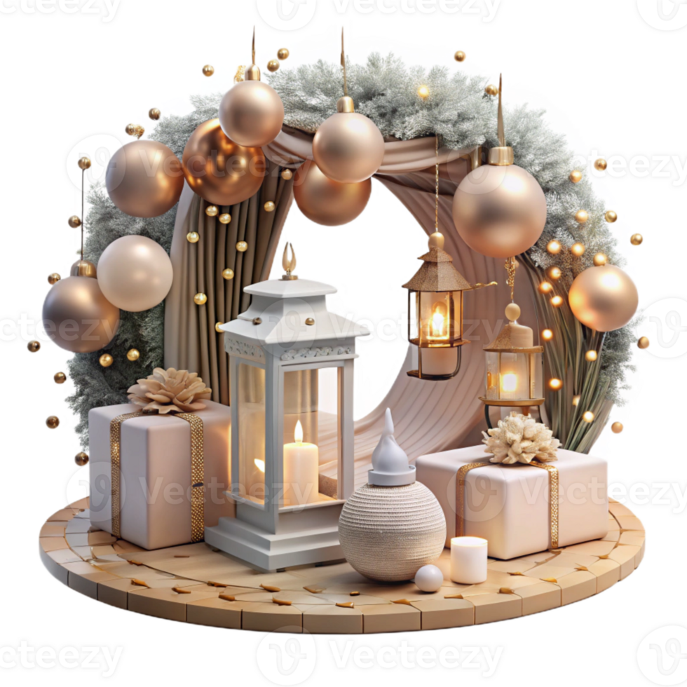 dramatic traditional Wedding Decor String Lights and Lanterns Transparent for Romantic Ambiance premium png