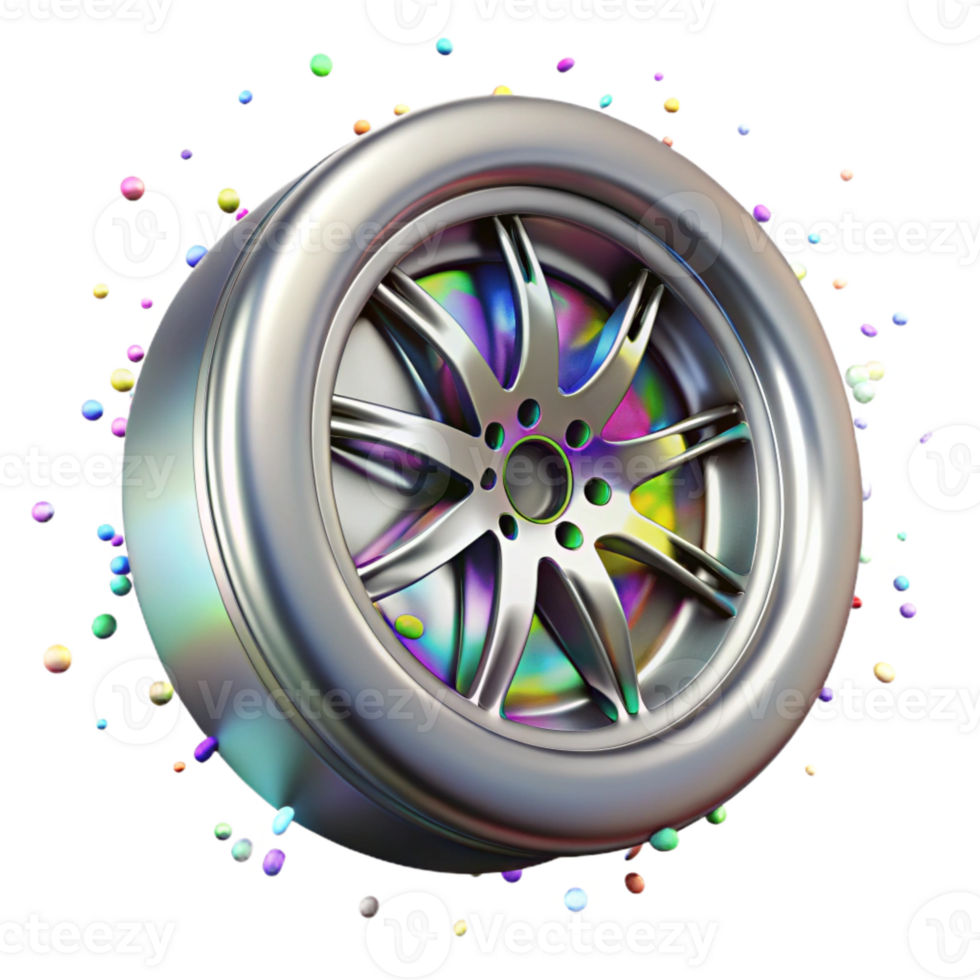 impressive abstract Aluminum Wheel Rim Transparent for Vehicle Customization png