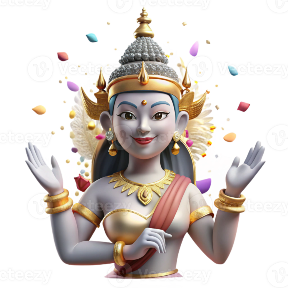 beautiful artistic Angkor Wat Apsara Dancer Carving Cutout for Cambodian Culture professional png