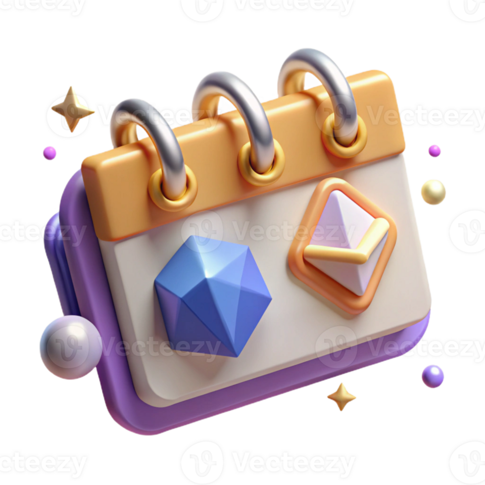 stunning creative Anniversary Calendar Date Reminder Icon Isolated detailed png