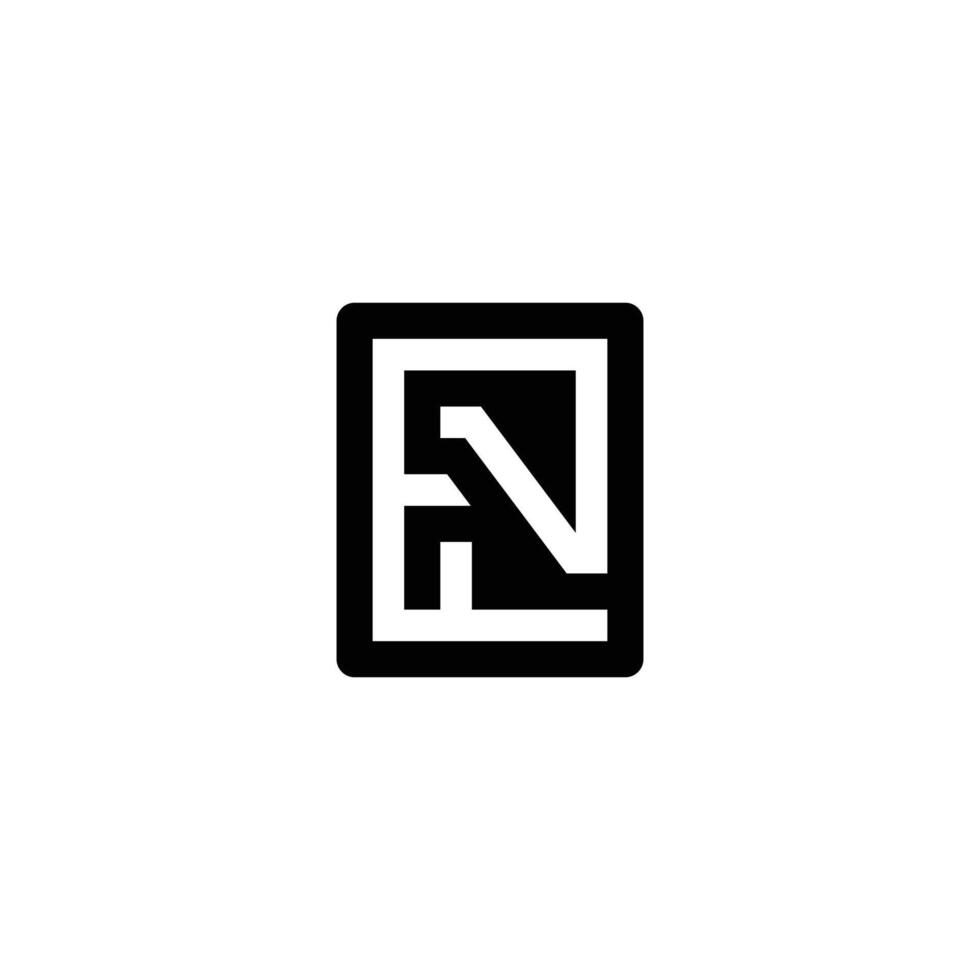 Premium EN NE Initial Monogram Logo for Elite Branding vector