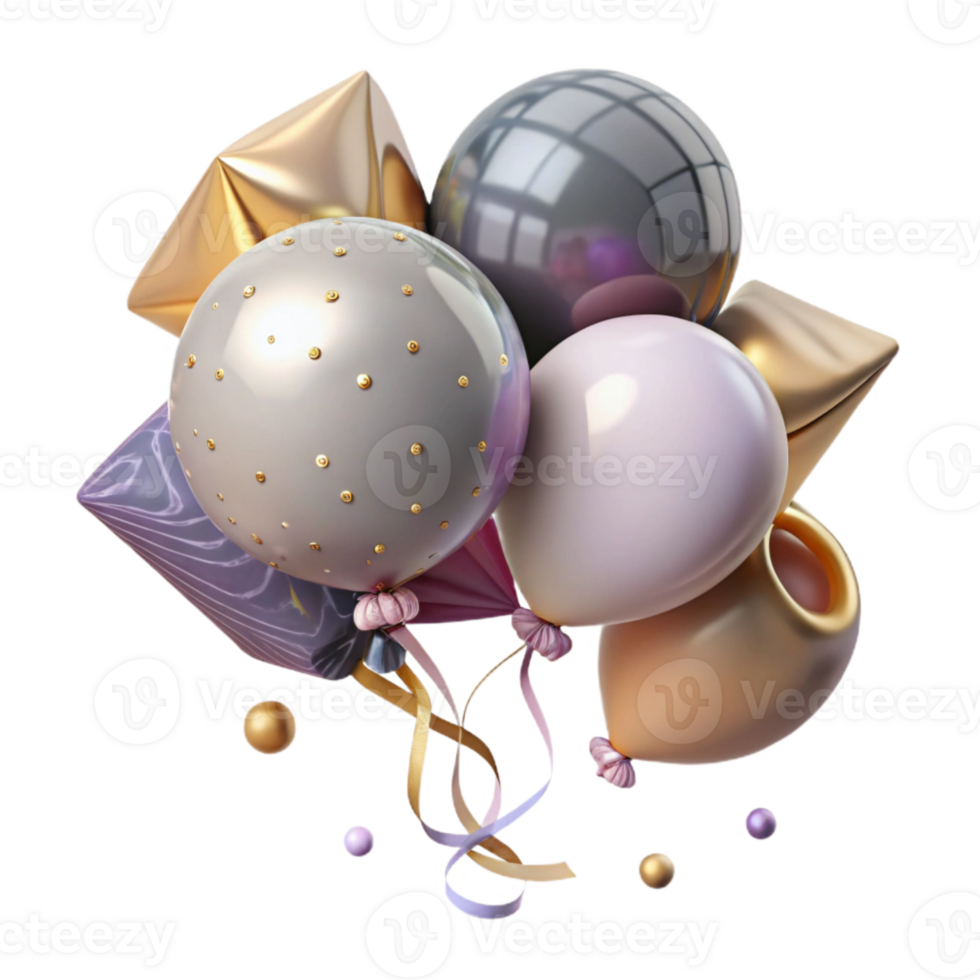 magnificent rustic Balloon Weights Ribbon Tied Secure Transparent genuine png