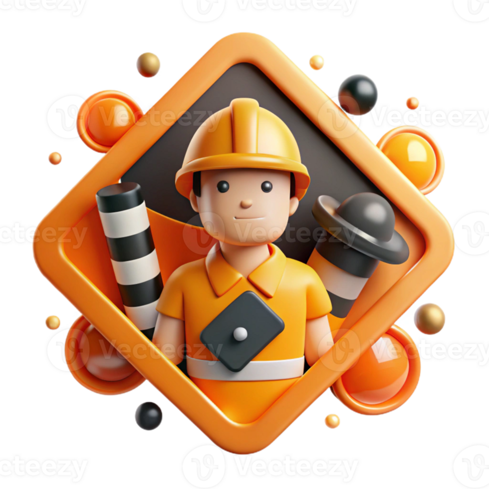 magnificent rustic Barricade Stripes Orange White Diagonal Transparent for Roadwork professional png