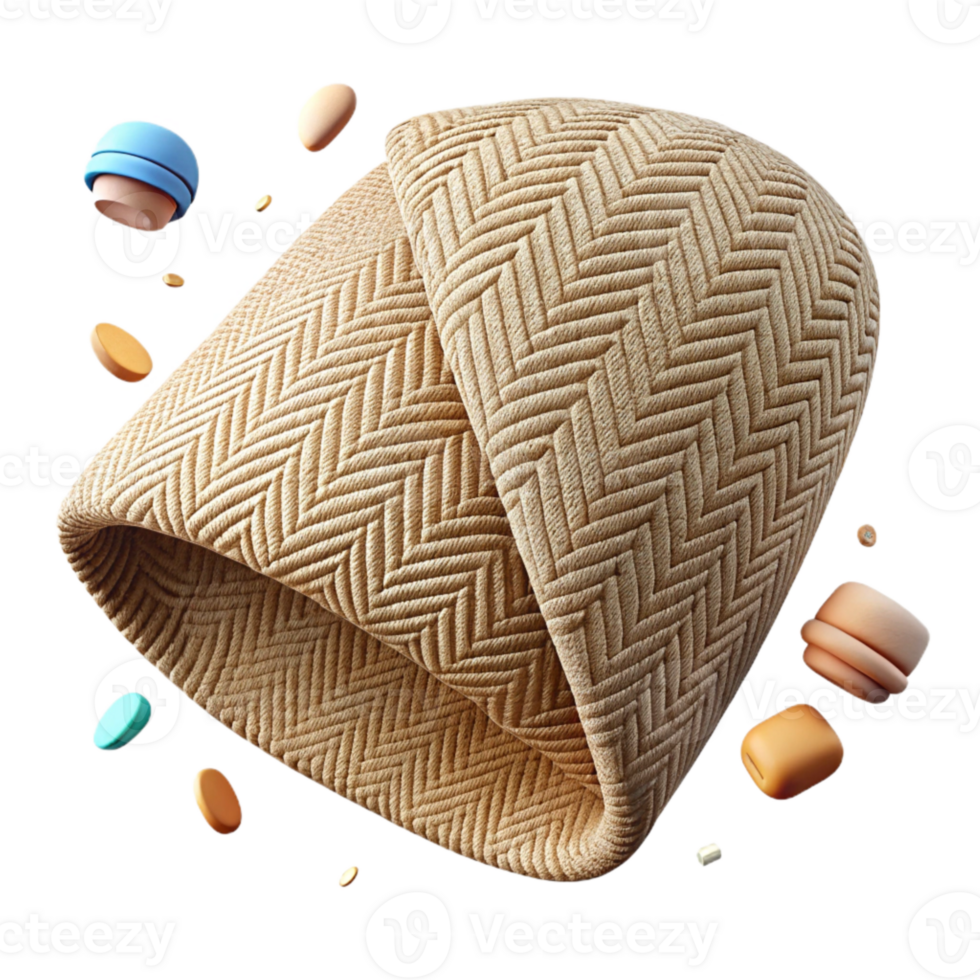 extraordinary traditional Beige Herringbone Fabric Texture Cutout for Upholstery Projects high resolution png
