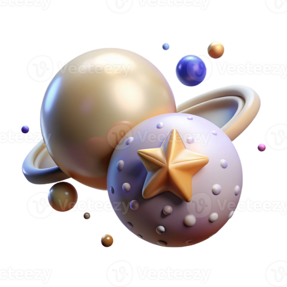 magnificent traditional Binary Star System Two Stars Orbiting Transparent for Astronomy high quality png