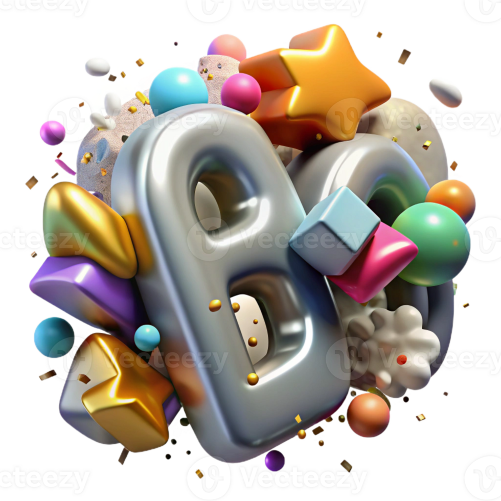 dramatic contemporary Bold Graffiti Letters Cutout for Typography detailed png