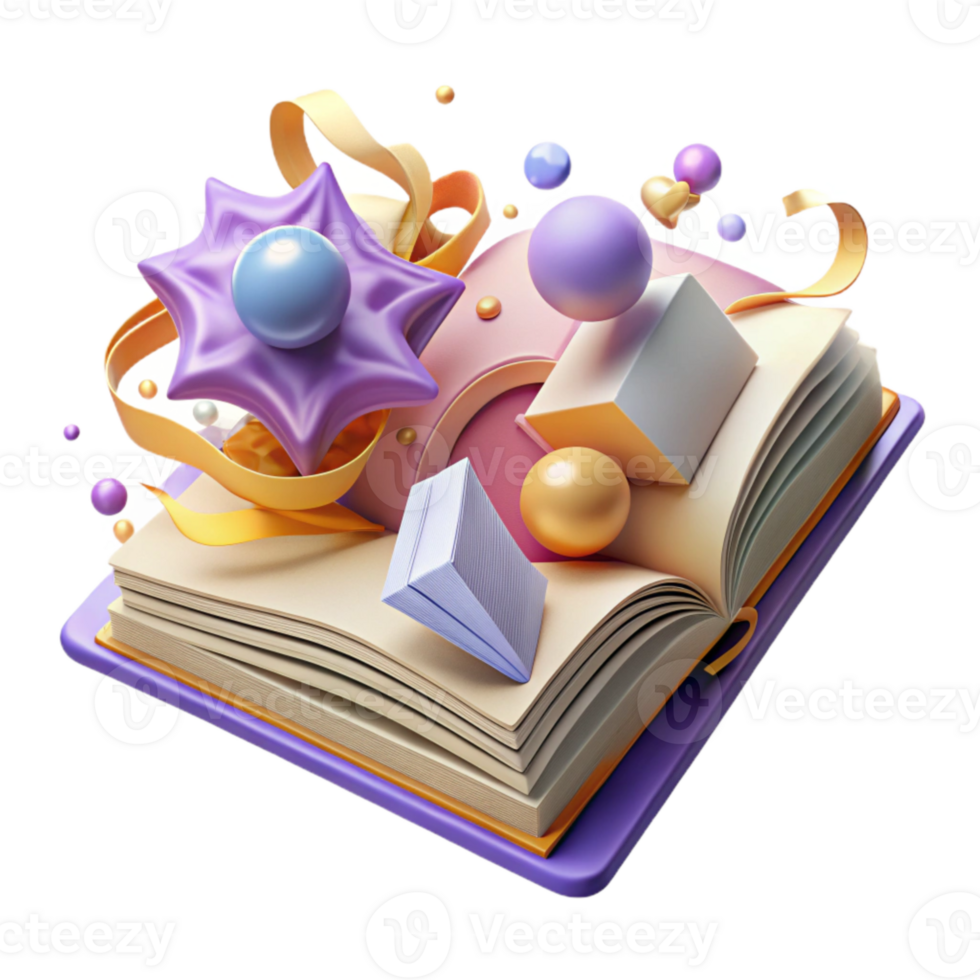 stunning traditional Book Education Cutout for Literature Studies original png