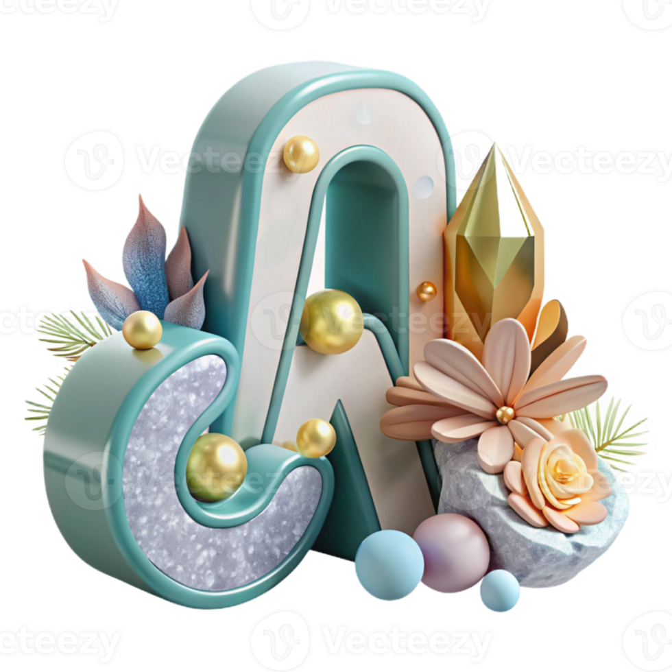 dramatic classic Botanical Alphabet Letter Transparent for Initial Designs genuine png