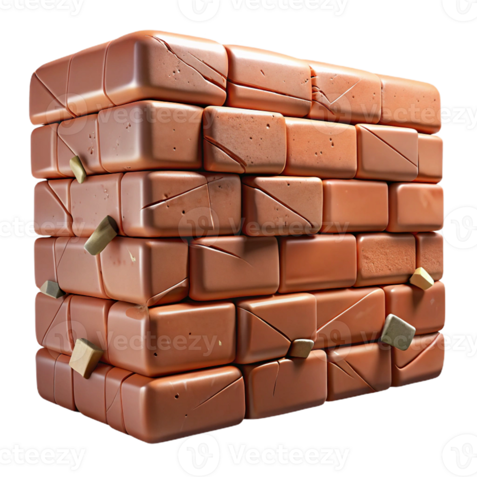 elegant abstract Brick Texture Cracked Mortar Transparent for Urban Projects high quality png