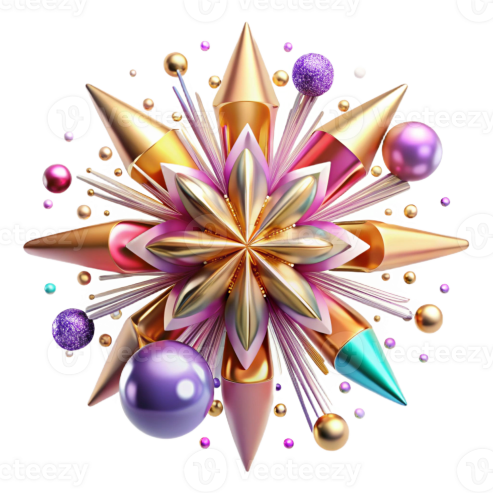 magnificent abstract Bright Pop Art Starburst Design Transparent exclusive png