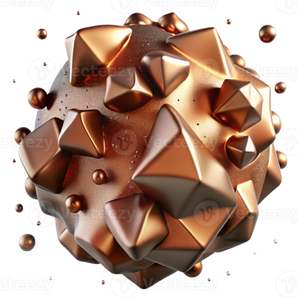magnificent traditional Bronze Texture Irregular Shape Transparent for Collage Art high resolution png
