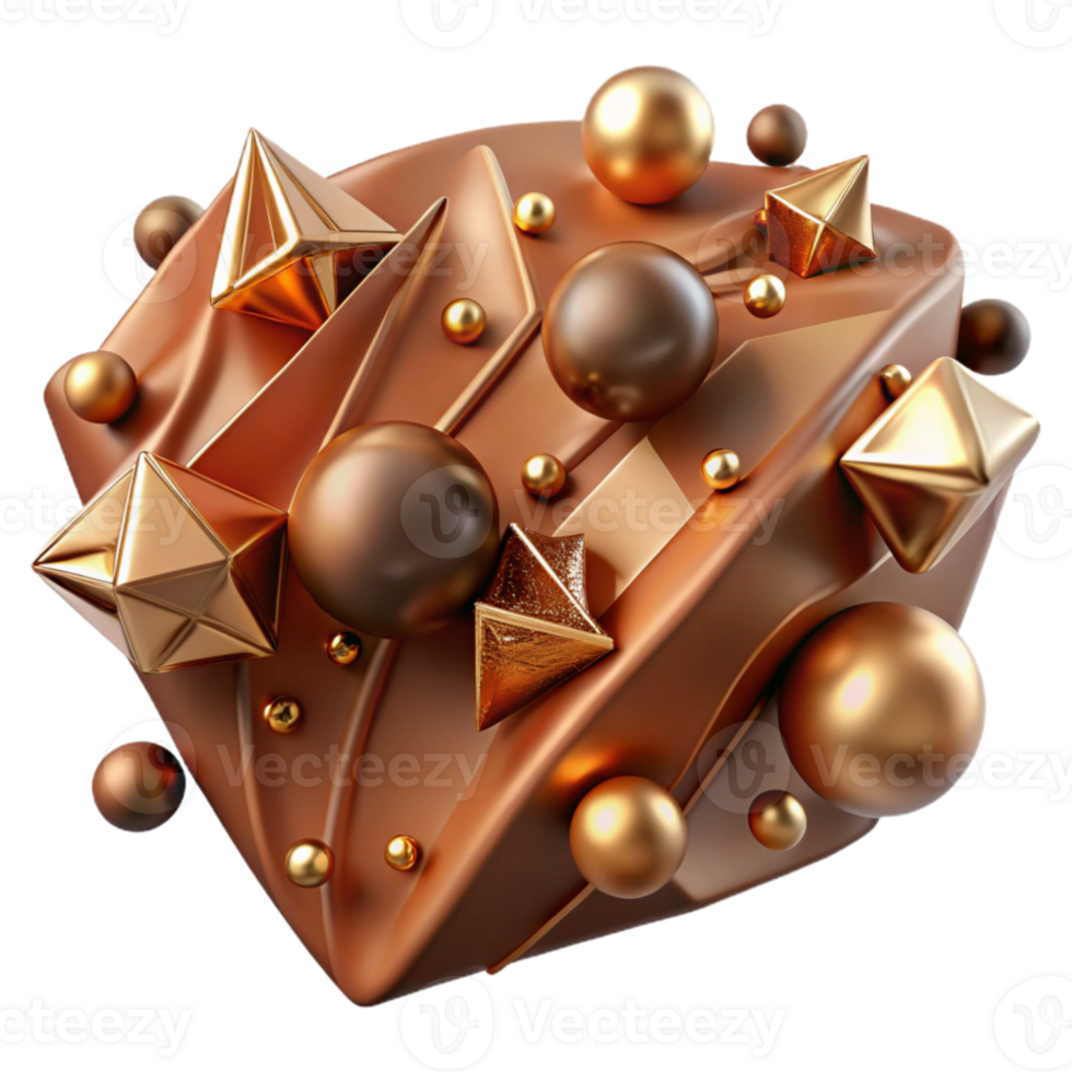 extraordinary modern Bronze Texture with Detailed Grain Cutout for High-quality Rendering detailed png