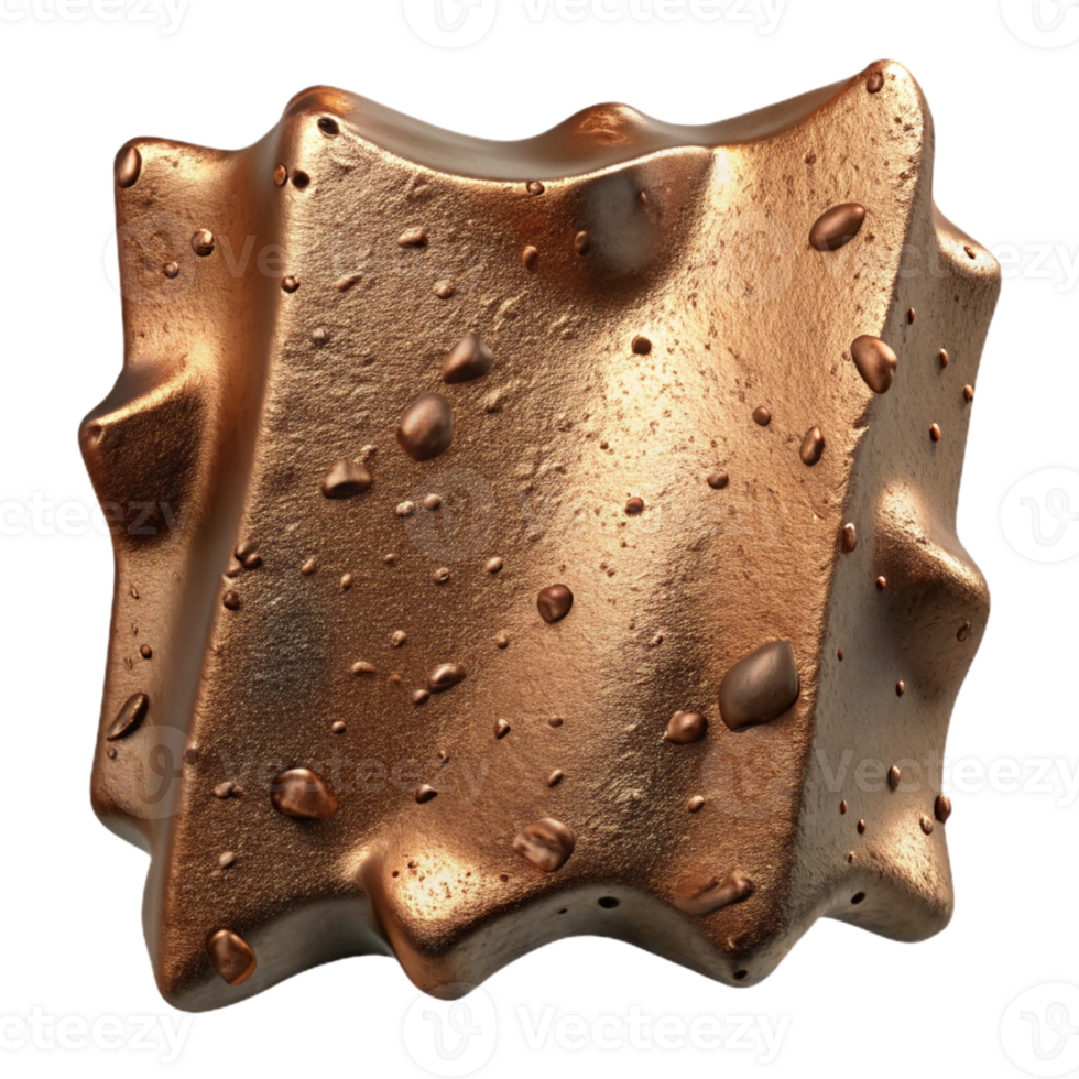 stunning vintage Bronze Texture with Worn Edges Transparent for Vintage Graphics png
