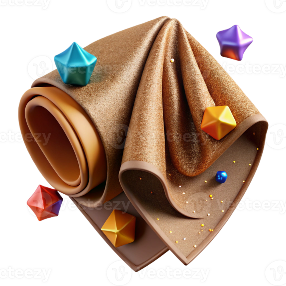 dramatic creative Brown Fabric Texture with Seamless Pattern Cutout high resolution png