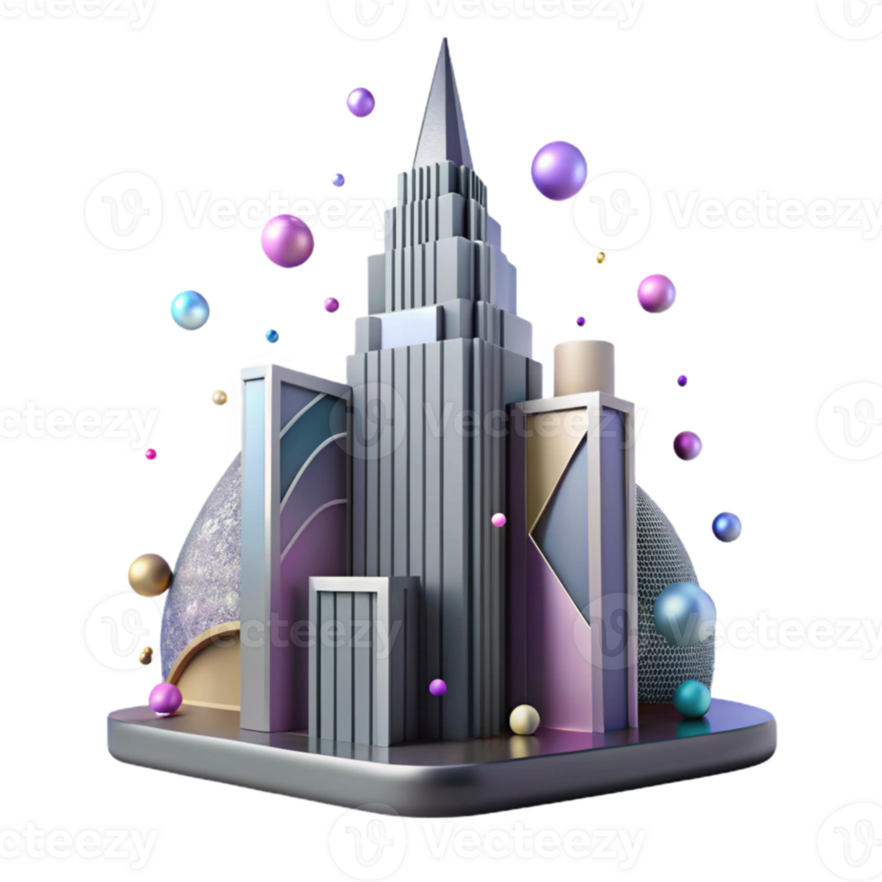 stunning rustic Building Skyscraper Silhouette Cutout for Architecture original png