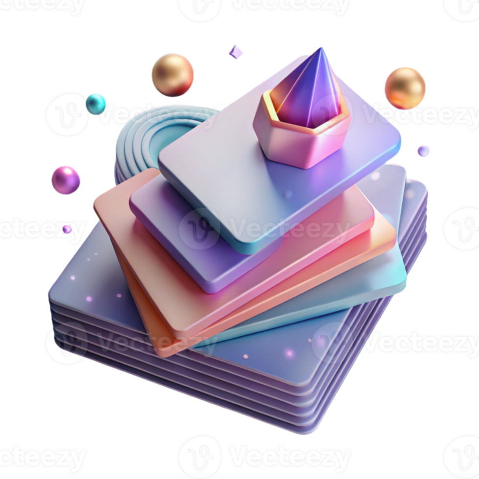 wonderful abstract Business Card Mockup Stacked Cards Cutout for Portfolio exclusive png
