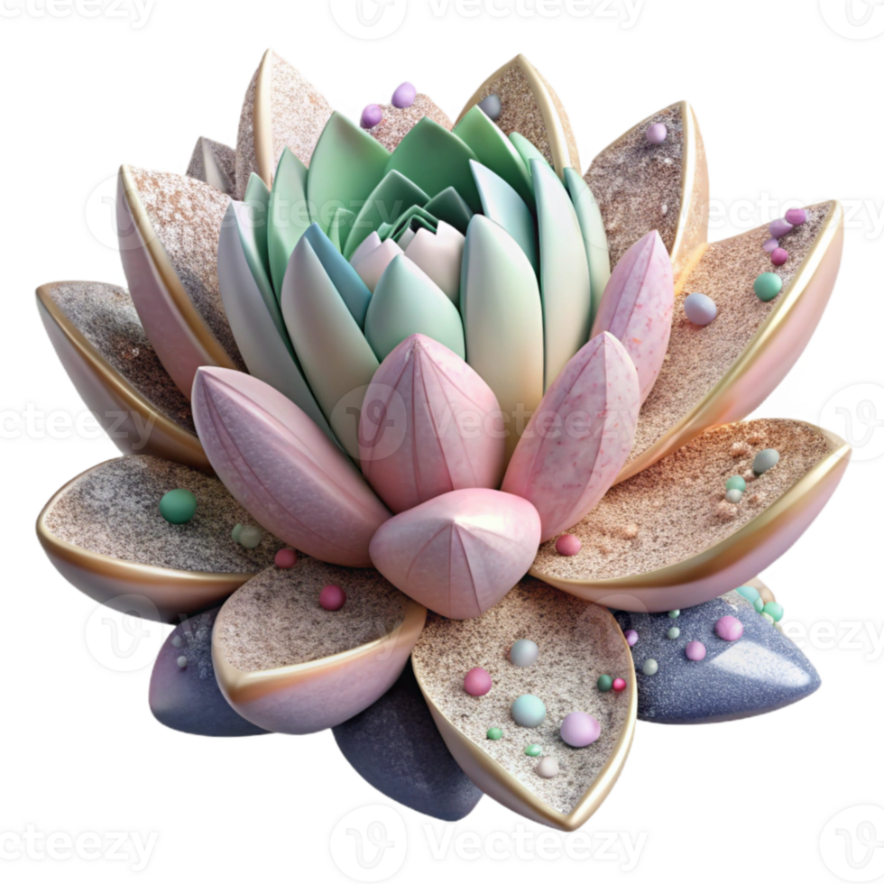 vibrant minimalist Cactus Bloom Close Up Cutout for Desert Flower Photography high quality png