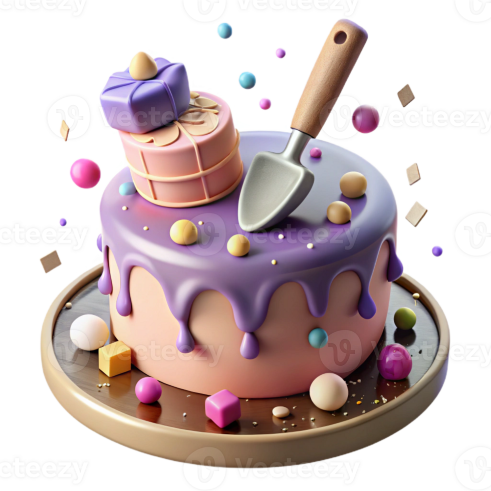 wonderful vintage Cake Icing Spatula Smoothing Frosting Baking Tool Transparent high quality png