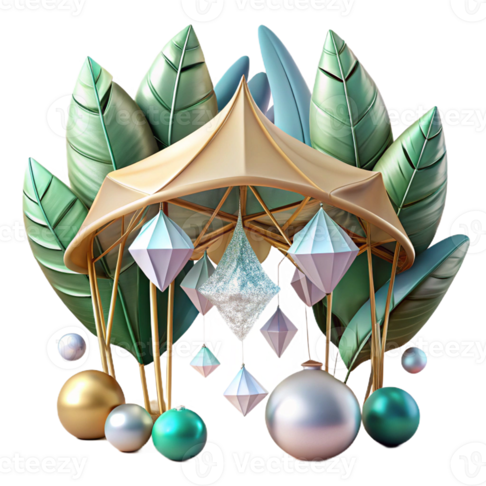 magnificent creative Canopy Leaves Detailed Illustration Cutout high quality png
