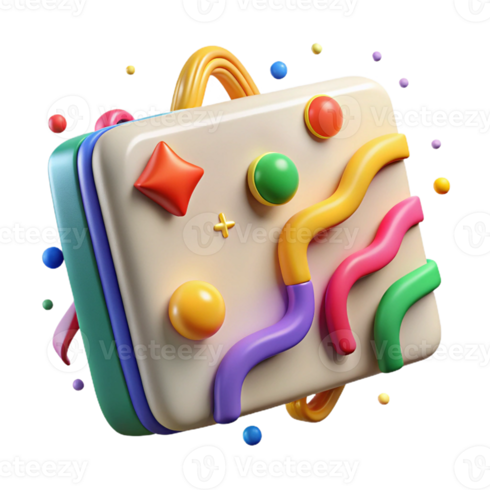 beautiful artistic Canvas Texture Primary Colors Educational Tool Transparent for Children's Books original png