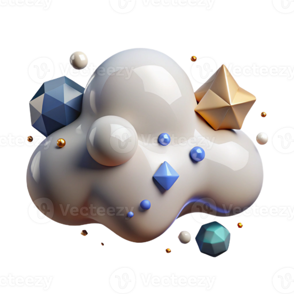 elegant rustic Cloud Shape Weather Cutout for Meteorology Projects professional png