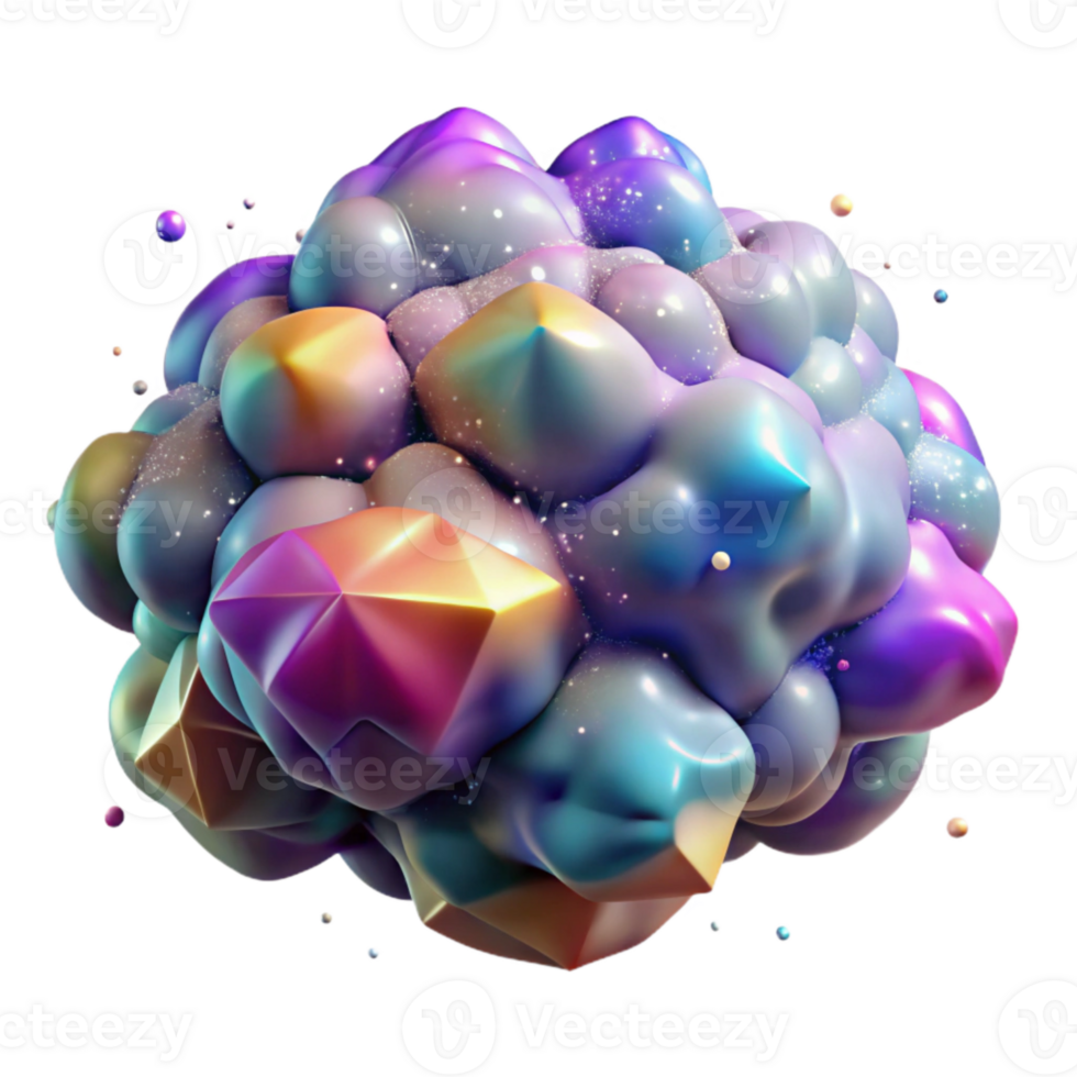 dramatic creative Colorful Nebula Cloud Pattern Isolated for Artistic Compositions professional png