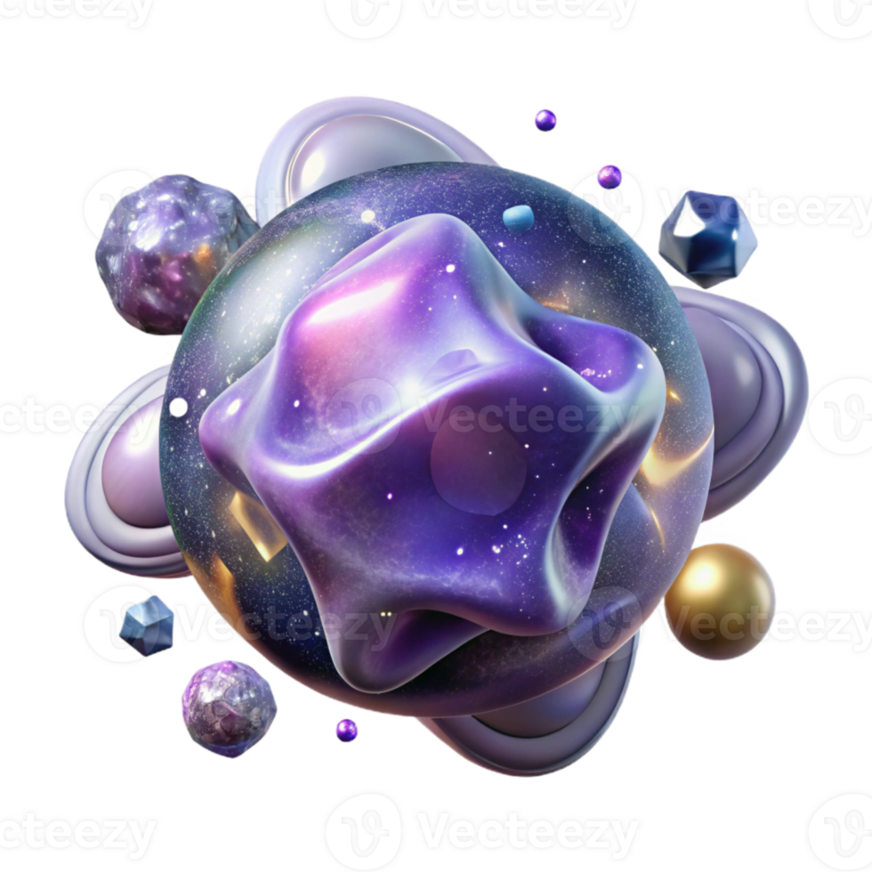 vibrant traditional Colorful Nebula Burst Effect Isolated for Event Graphics high quality png
