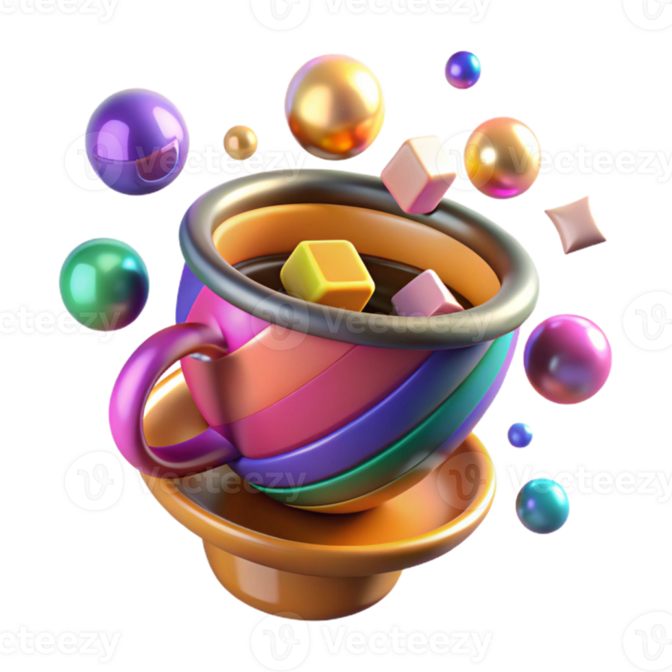 wonderful abstract Colorful Pop Art Style Speech Bubble Oval Shape Transparent Background high quality png