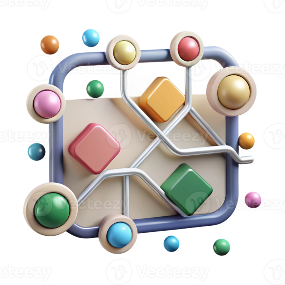 beautiful contemporary Complex Subway Map Connections Cutout for Transportation Analysis exclusive png