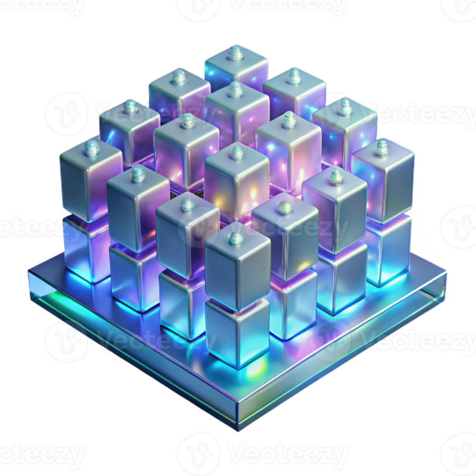 magnificent traditional A field of shimmering, holographic pixels, shifting and transforming, illuminated by a cool, neon light, with a glitchy, digital art style high resolution png