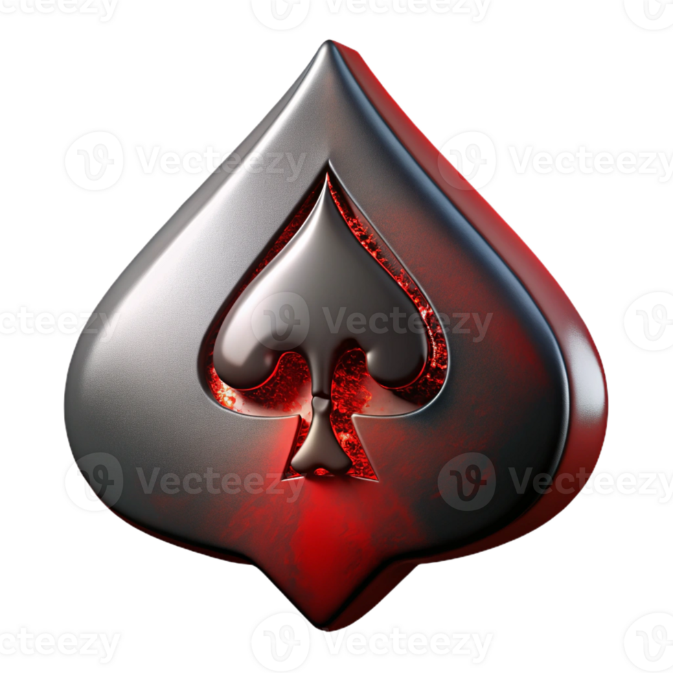 impressive artistic A close-up of a blood-stained playing card, the ace of spades, dramatic lighting, symbolic noir style original png