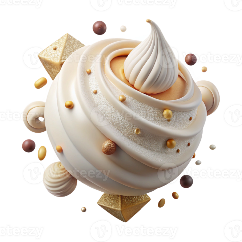 extraordinary creative Cream White Vanilla Bean Texture Sweet Spice Transparent high resolution png