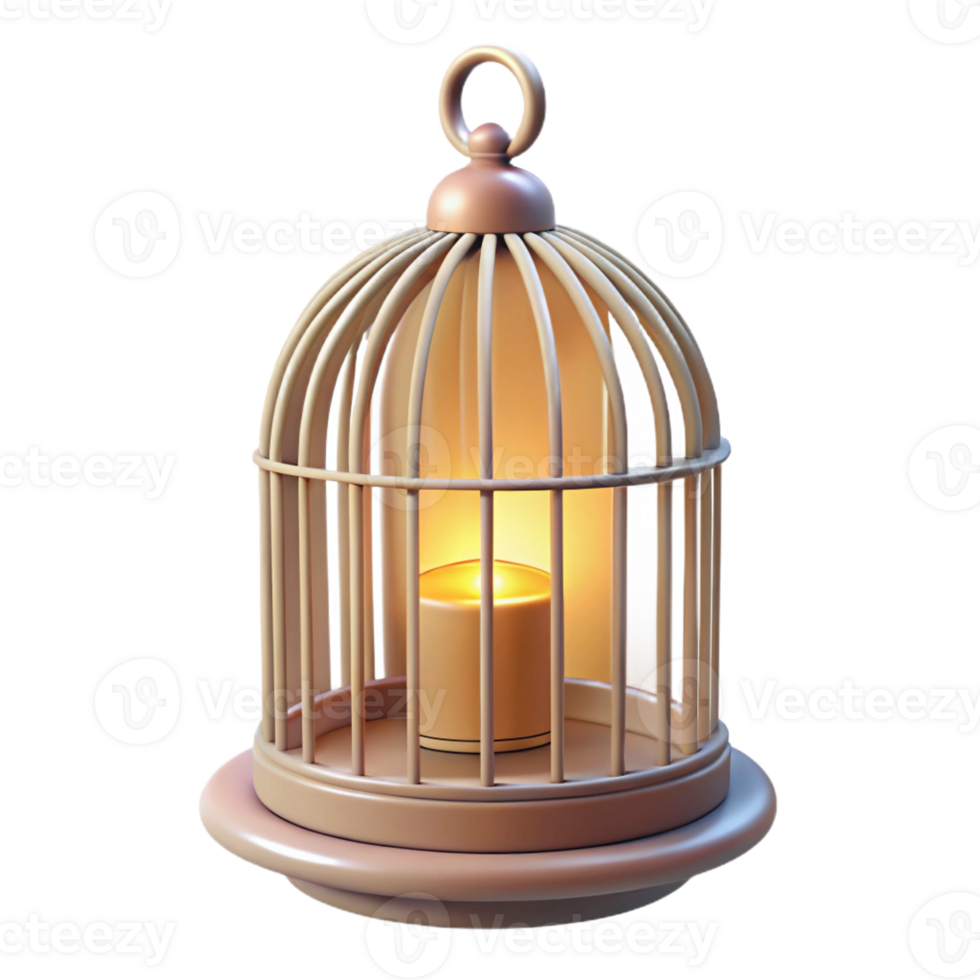 extraordinary contemporary A vintage birdcage with an open door, soft diffused lighting, vintage romantic style original png