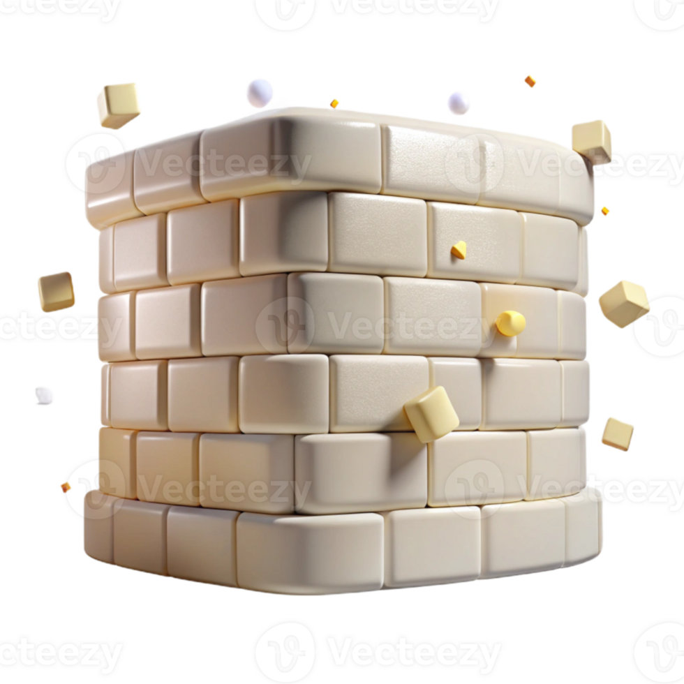 impressive traditional Creamy White Brick Texture Cutout for Architectural Renderings original png