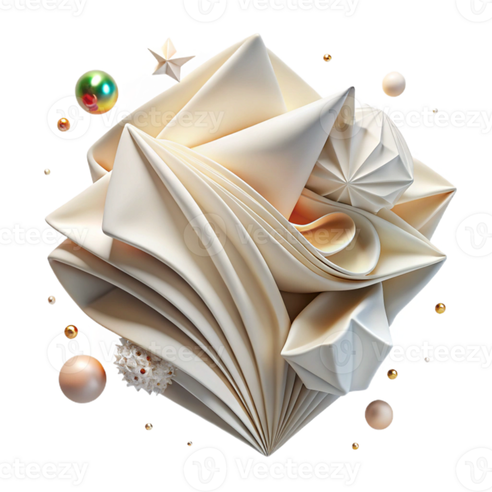 extraordinary modern Creamy White Paper Texture with Folds Cutout for Stationery Design high resolution png