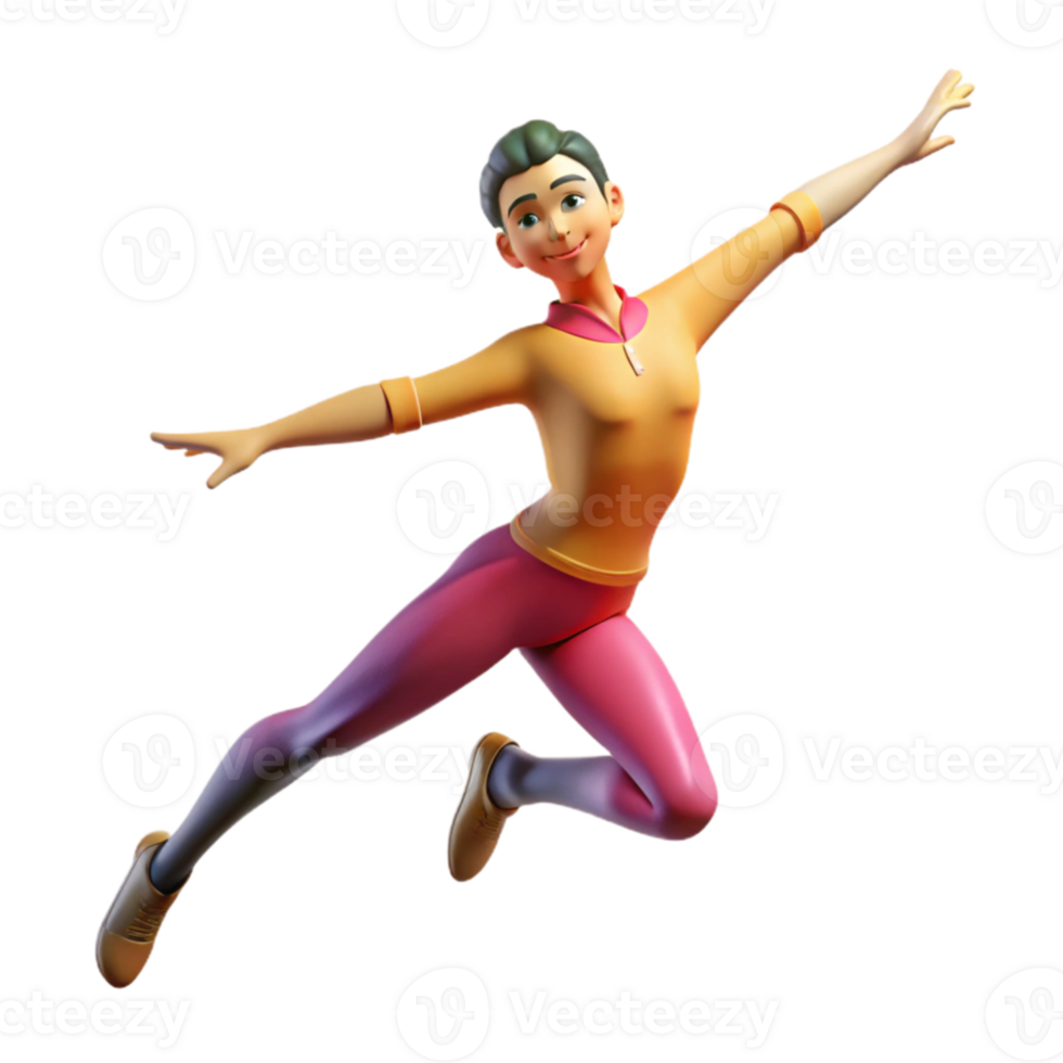 serene abstract Portrait of a dancer in mid-leap, dynamic motion blur, Art Deco style 4K png