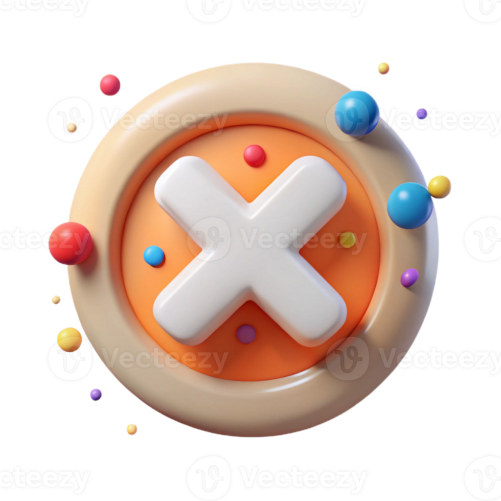 stunning classic Cross Cancel Icon Negative Action Cutout for User Interface Design original png