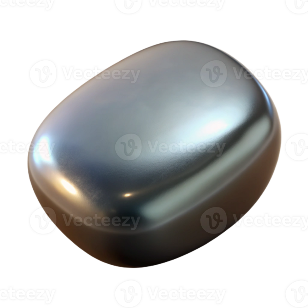 wonderful traditional A single, polished river stone, smooth and reflective surface, studio lighting, photorealistic rendering original png