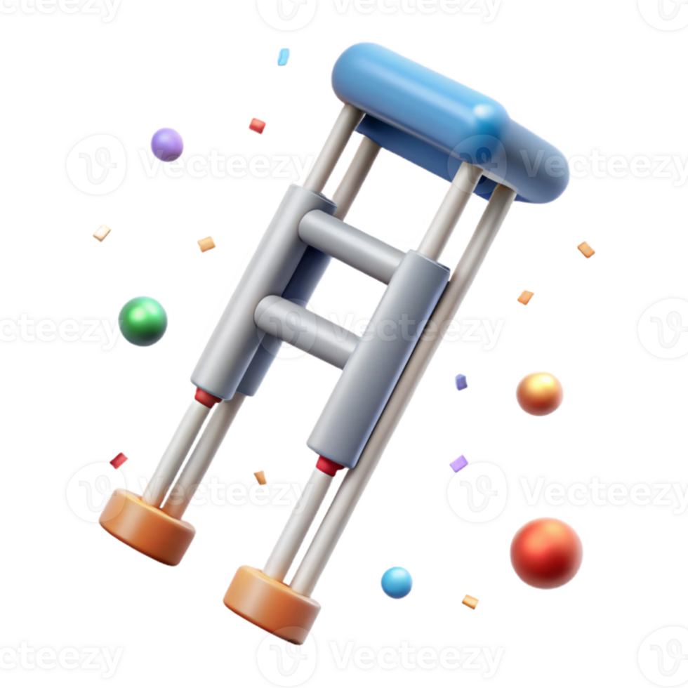 dramatic vintage Crutches Mobility Aid Icon Transparent for Healthcare Websites high resolution png