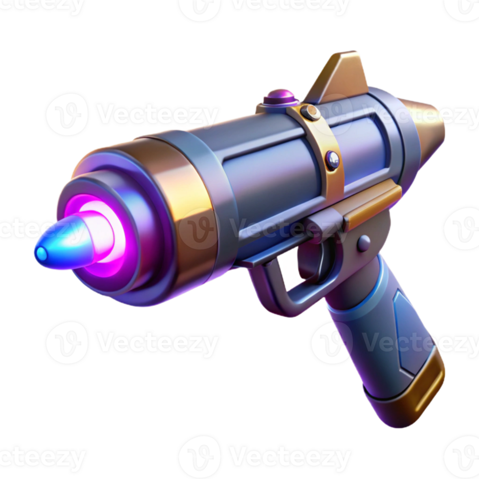 extraordinary minimalist A futuristic weapon, pulsing with energy, floats in the void of space. Dramatic lighting, minimalist style professional png