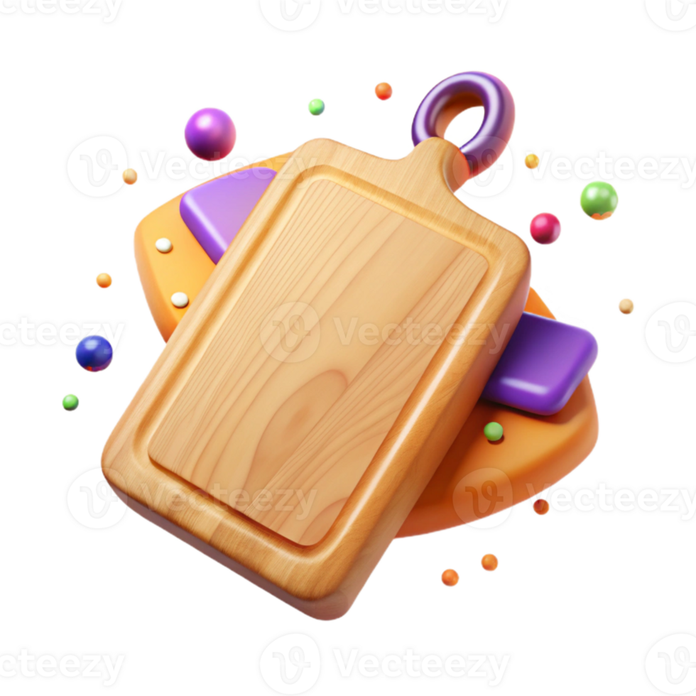 wonderful classic Cutting Board Kitchenware Isolated for Menu Design high resolution png