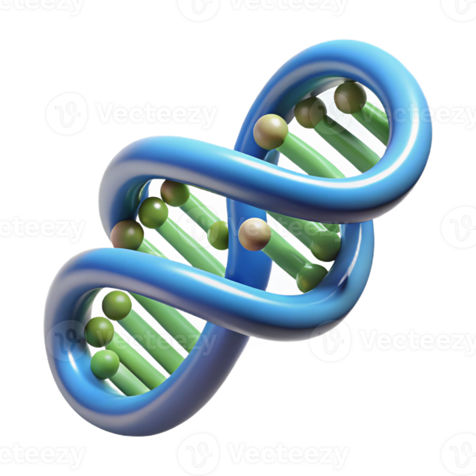 beautiful modern A DNA double helix unraveling into binary code