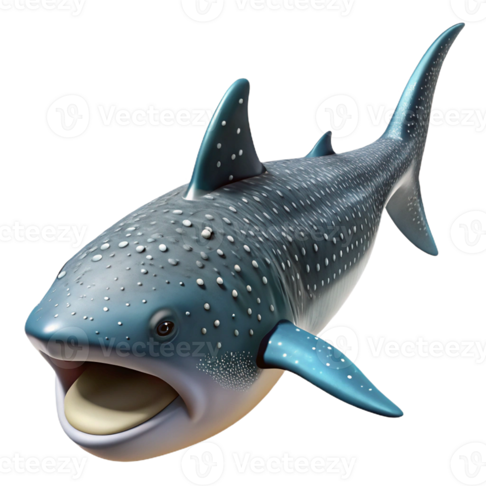 magnificent contemporary A whale shark feeding on plankton, peaceful, nature documentary style original png