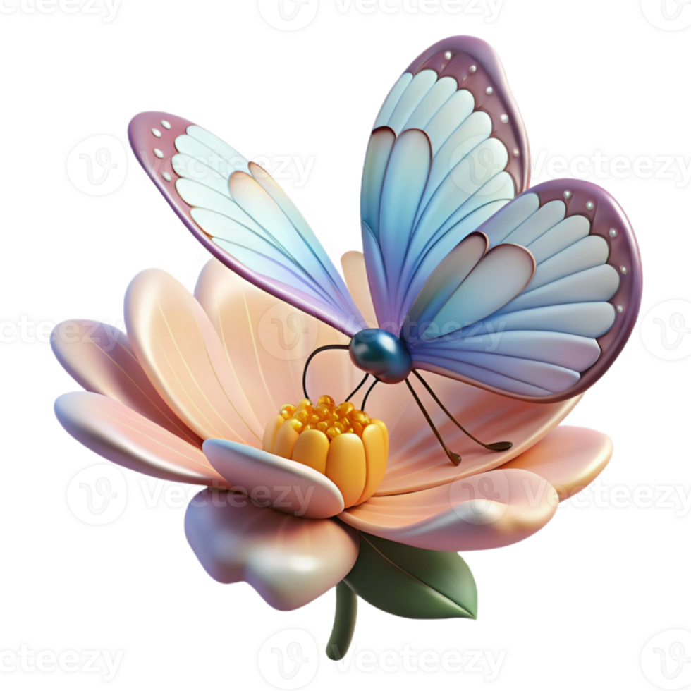 extraordinary rustic A delicate butterfly perched on a flower, intricate wing patterns, soft and delicate exclusive png