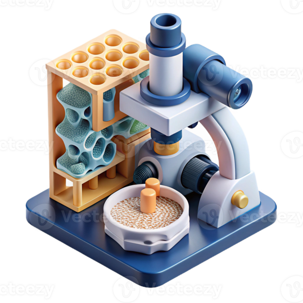 elegant contemporary Microscale architecture, intricate details, viewed through a microscope, abstract patterns, scientific illustration, high resolution png