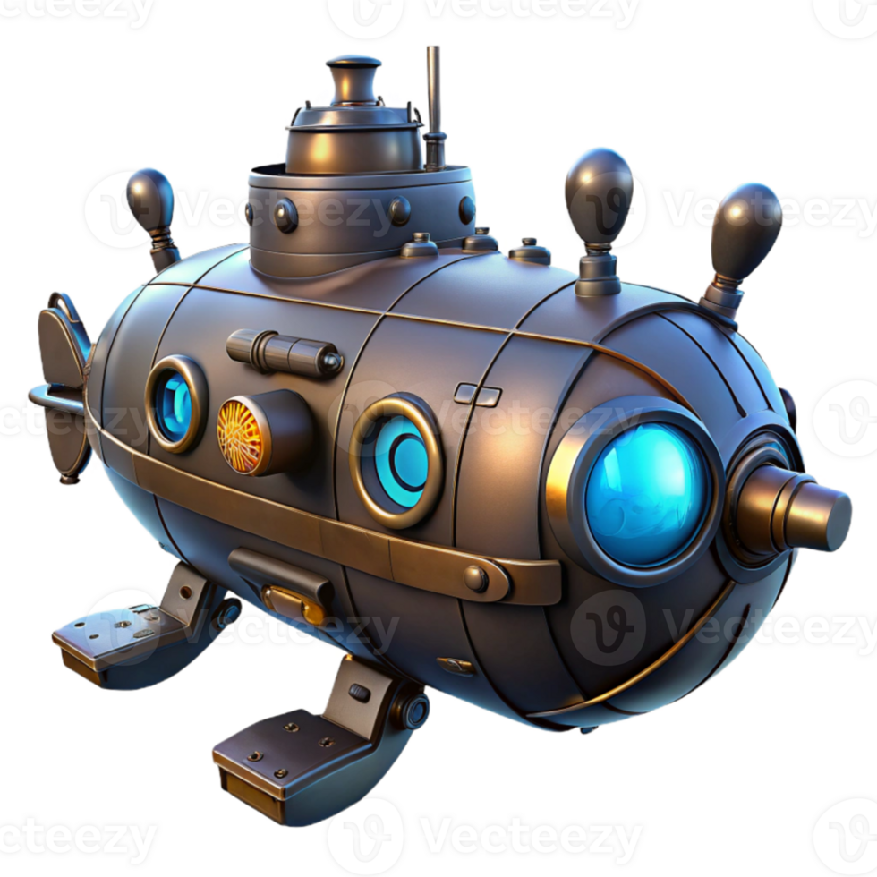 stunning traditional A steampunk submarine exploring the depths of the stunning traditional A steampunk submarine exploring the depths of the
