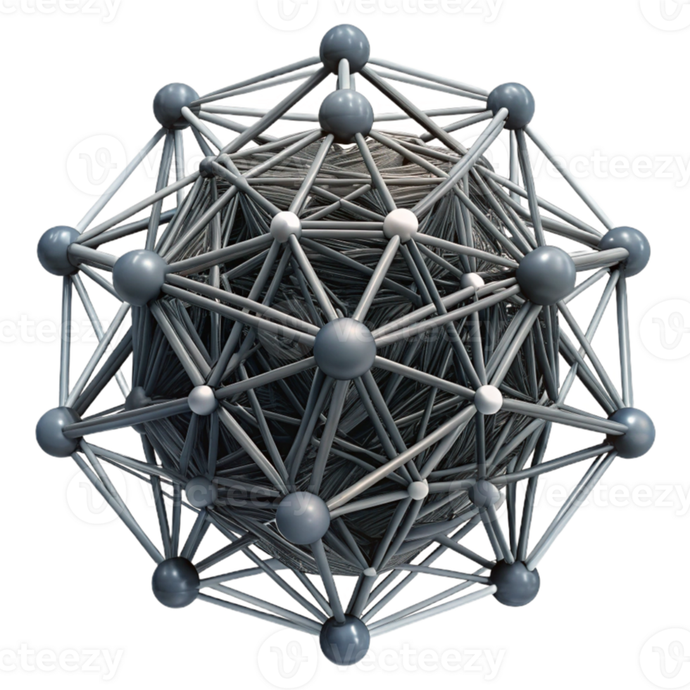 magnificent vintage A complex network of interconnected lines, forming a intricate, web-like structure, in a dark, cyberpunk style 4K png