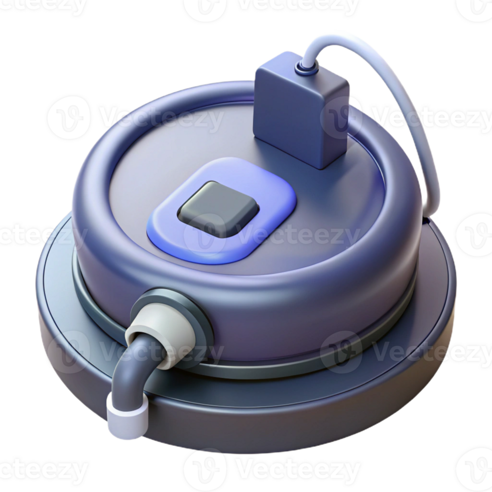 impressive vintage Robot vacuum cleaner with charging dock genuine png